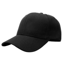 Load image into Gallery viewer, 12-Pack Baseball Dad Cap Velcro Strap Adjustable Size - Black