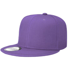 Load image into Gallery viewer, Hip Hop Style Snapback Hat Flat Bill Adjustable Size - Lavender