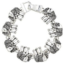 Load image into Gallery viewer, Elephant Magnetic Closured Bracelet