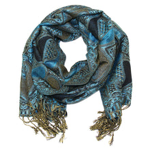 Load image into Gallery viewer, Women's Paisley Pashmina Shawl
