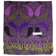 Load image into Gallery viewer, Women's Paisley Pashmina Shawl