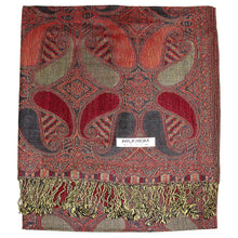 Load image into Gallery viewer, Women's Paisley Pashmina Shawl