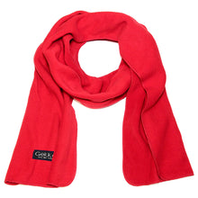 Load image into Gallery viewer, Men Women Fleece Scarf - Red