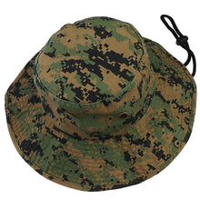 Load image into Gallery viewer, Wide Brim Boonie Hat - Green Digital