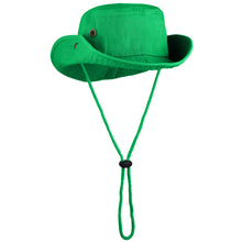 Load image into Gallery viewer, Wide Brim Boonie Hat - Kelly Green