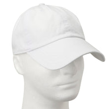Load image into Gallery viewer, Classic Baseball Cap Soft Cotton Adjustable Size - White
