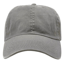 Load image into Gallery viewer, Classic Baseball Cap Soft Cotton Adjustable Size - Grey