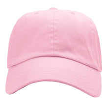 Load image into Gallery viewer, Classic Baseball Cap Soft Cotton Adjustable Size - Light Pink