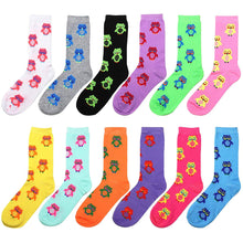 Load image into Gallery viewer, 12-Pack Women's Crew Socks - Owl