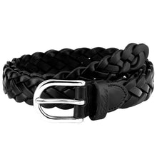 Load image into Gallery viewer, Falari Women's Leather Braided Belt 6007