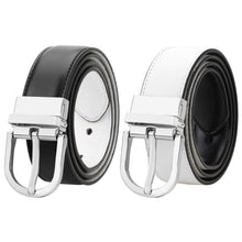 Load image into Gallery viewer, Falari Women Reversible Genuine Leather Belt
