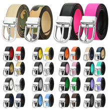 Load image into Gallery viewer, Falari Women Reversible Genuine Leather Belt