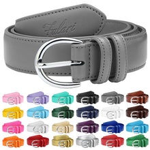 Load image into Gallery viewer, Falari Women Genuine Leather Belt Fashion Dress Belt With Single Prong Buckle 6028 Part 1