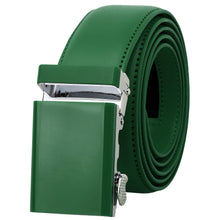 Load image into Gallery viewer, Falari Men Unisex Genuine Leather Ratchet Dress Belt Automatic Sliding Buckle - 20 Variety Colors - Trim to Fit (8168)