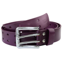 Load image into Gallery viewer, Men's Full Grain Leather Double Prong Belt